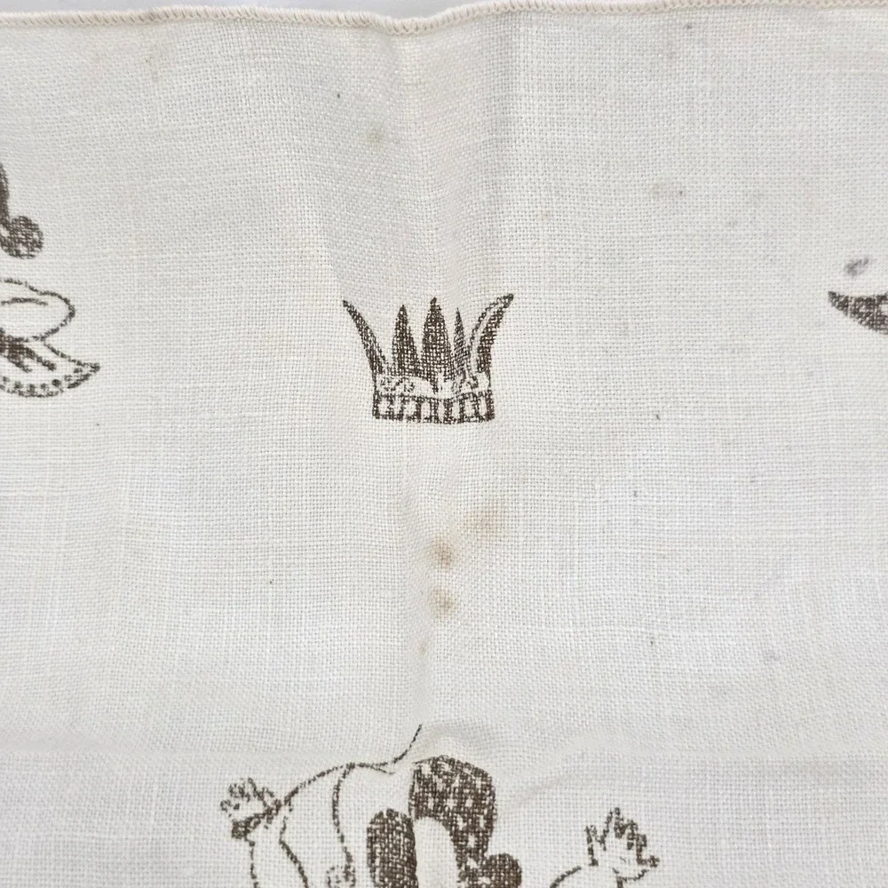 VTG Georges Briard‎ This is Paradise Placemats Guest Bar Towels Set of 2 MCM